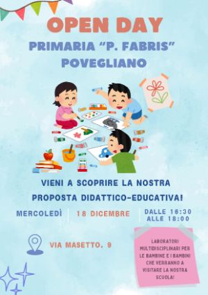 Volantino open day Povegliano