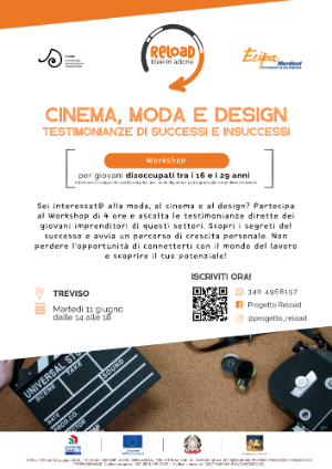 Cinema moda design locandina