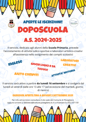 locandina doposcuola